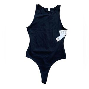NWT BP. Nordstrom Black Sleeveless Bodysuit Size Small